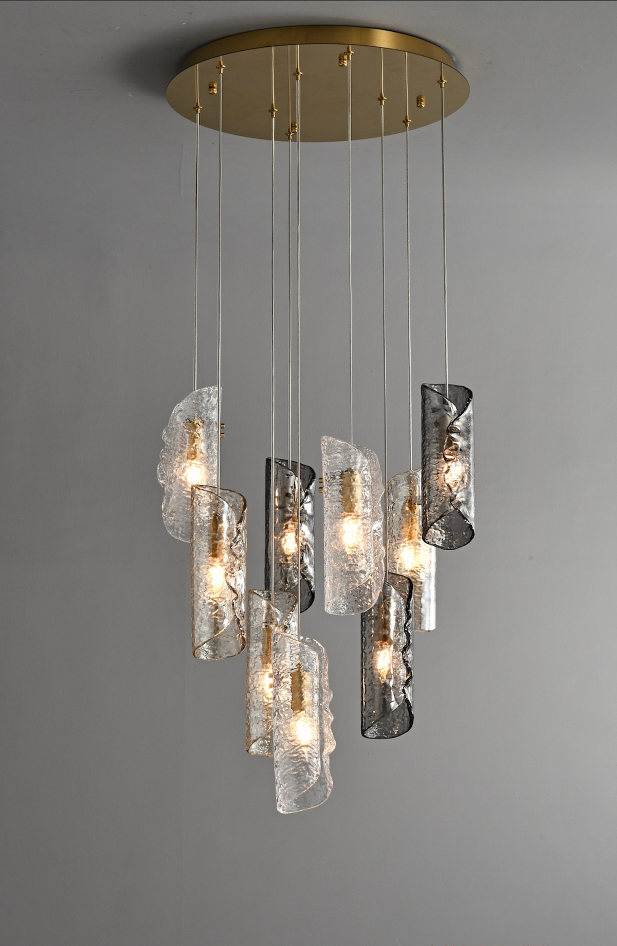Zensori Stratum Drift Round Chandelier