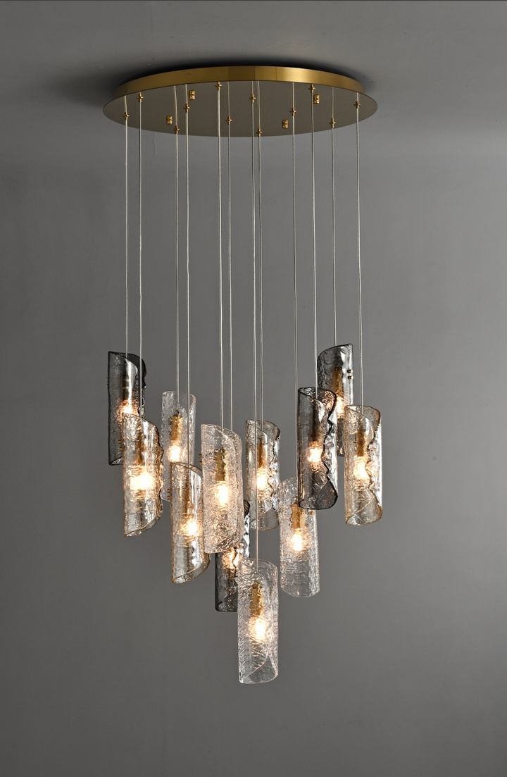 Zensori Stratum Drift Round Chandelier