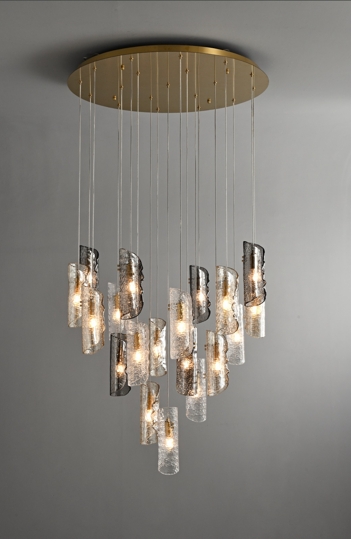 Zensori Stratum Drift Round Chandelier