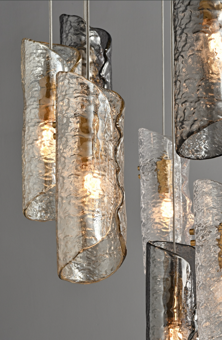 Zensori Stratum Drift Round Chandelier