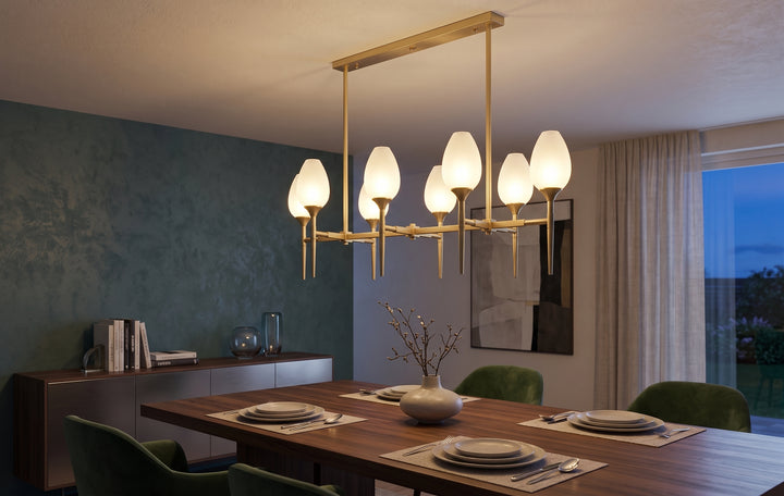 Zensori Tulip Linear Chandelier
