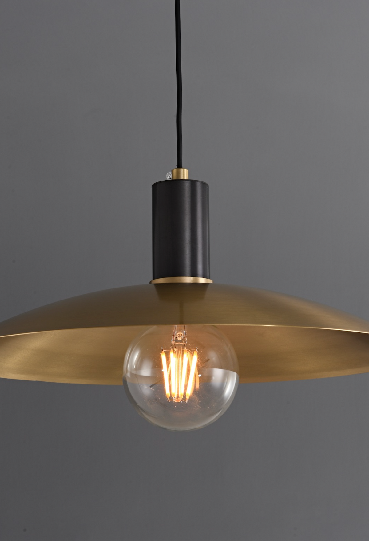Zensori Vintage Filament Saucer Pendant